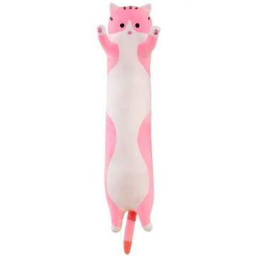 Dollcini Plišana igračka mačka 60 cm ružičasta