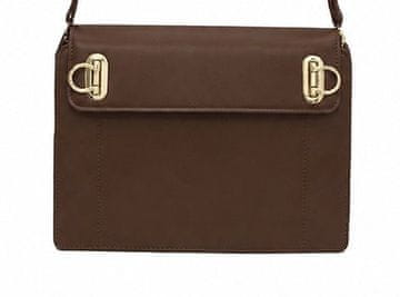 Dollcini Ženska crossbody torbica od umjetne kože smeđa