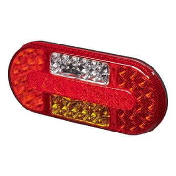 Northix Stražnje svjetlo 6 funkcija 323x134mm 54LED lijevo