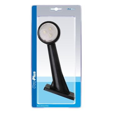Northix Gabaritna svjetiljka 12/24V crveno/bijela 166x193mm LED lijeva u blisteru