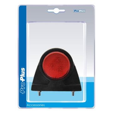 Northix Gabaritna svjetiljka 12/24V crvena/bijela/jantarna 101x82mm LED u blisteru