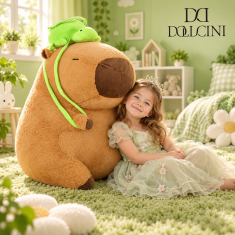 Dollcini Plišana igračka gos 80 cm