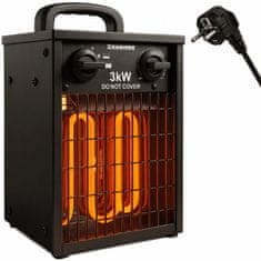 Kaminer Industrijski električni grijač s termostatom 3000W 230V