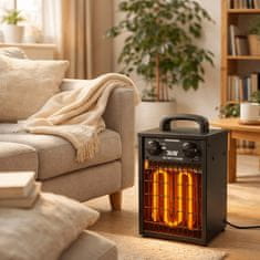 Kaminer Industrijski električni grijač s termostatom 3000W 230V