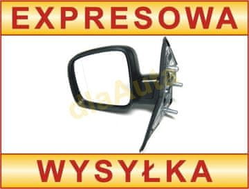 VW T5 2003- ručni lijevi vanjski retrovizor