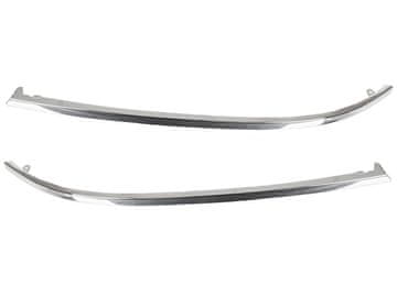 Audi A6 C5 97-01 ukrasne letvice ispod farova KROM lijevi + desni SET od 2 komada
