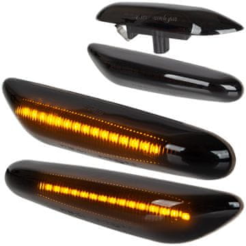 BMW 3 E46 LED bočni žmigavci DIMLJENI DYNAMIC SET 2 KOM.