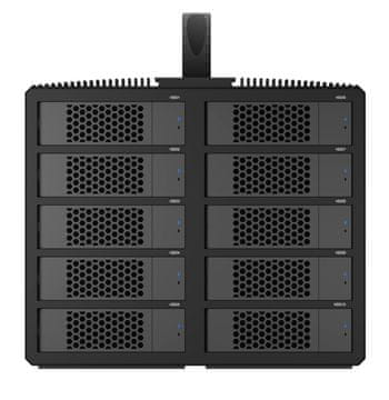 slomart IcyBox IB-3710-C31 vanjska kutija za 10x HDD 2,5"/3,5" SATA USB 3.2 Gen2