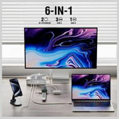 4smarts 4Smarts 6-U-1 Produžni Kabel Za Apple Iphone 11 12 13 14 Brzo Punjenje 65 W