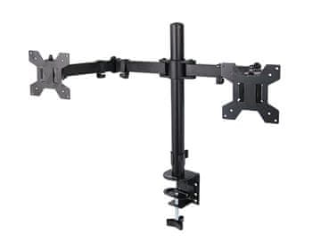 Northix Esperanza stolni držač za 2 računalna monitora 10"-27" Sylen