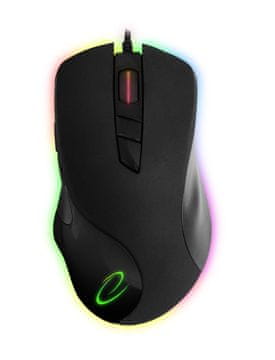 Northix Esperanza žičani optički RGB miš Aquila