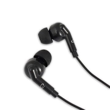Northix Esperanza Stereo Slušalice s Mikrofonom Eh190 Crne