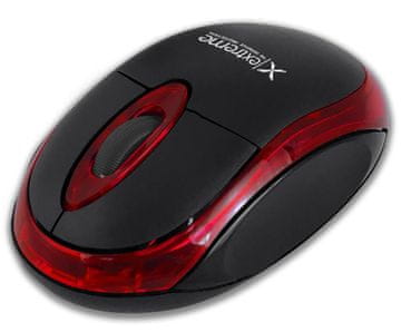 Northix Ekstremni bežični Bluetooth optički miš 3D Cyngus crveni