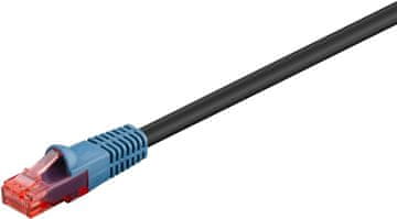 Goobay Goobay CAT 6 mrežni kabel, UTP, crni, 75m