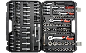 YATO YATO SET NASADNIM KLJUČEVA XXL 1/4", 3/8", 1/2" 173 komada