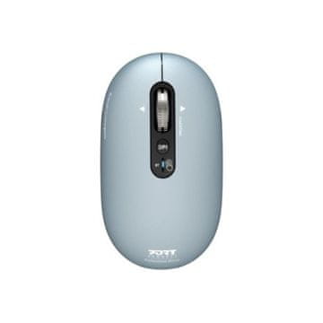 Port PORT CONNECT Pure Mac bežični miš - Bluetooth, Pastelno plavi