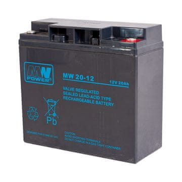 MW Power MPL MW POWER MW 20-12 AGM baterija 12V 20Ah