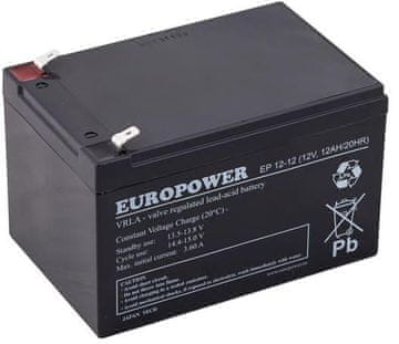 AGM AGM EUROPOWER EP baterija 12V 12Ah (Životni vijek 6-9 godina)