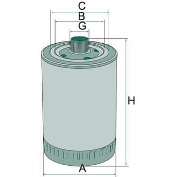 Mann Filter Filter hidrauličkog/mjenjačkog ulja 04-800191
