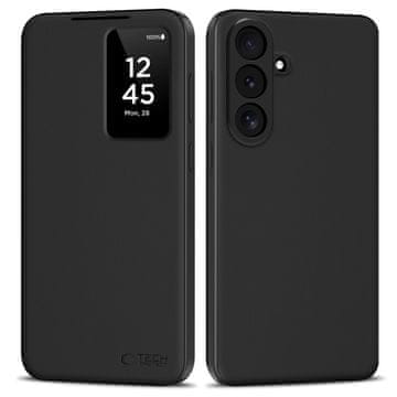 Tech-protect Smart Wallet preklopna futrola za Samsung Galaxy S26 FE, crna