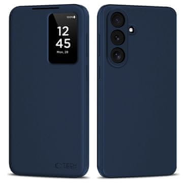 Tech-protect Smart Wallet preklopna futrola za Samsung Galaxy S26 FE, tamnoplava