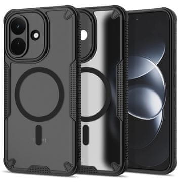 Tech-protect Rugged Shield MagSafe maska za Xiaomi Redmi Note 17 Pro 5G, crna