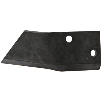 Granit Lijevi zakrivljeni nož za prikolicu za doziranje silaže 4x90x40 mm fi 6,5 mm CL07.001
