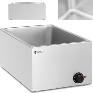 Royal Catering Električni grijač za bain-marie posude GN 1/1 640 W