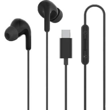 Xiaomi BHR8930GL USB-C žičane slušalice s daljinskim upravljačem - crne