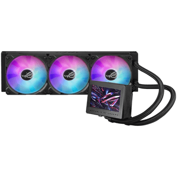 ASUS ROG Ryujin III 360 ARGB Extreme hladnjak za procesor, tri 120 mm ARGB ventilatora, Aura Sync