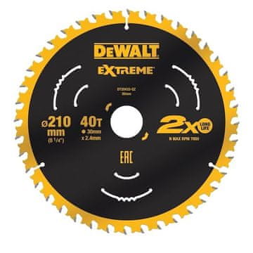 slomart List kružne pile DEW 210x30/40 zuba