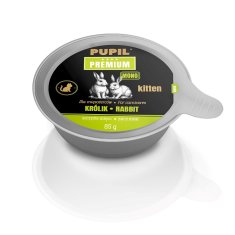 PREMIUM PUPIL Premium mokra hrana za mačiće - kunić - 85g
