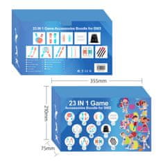 Nintendo Hurtel Nintendo Switch 23-u-1 obiteljski set dodatne opreme - narančasto-plavi