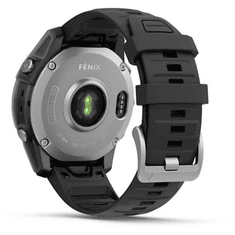Garmin fenix E 47 mm - Stainless Steel / Graphite Silicone Band