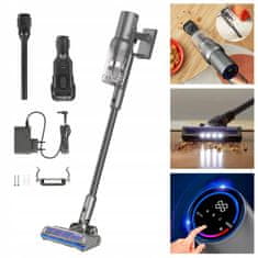 Teesa 2u1 LCD baterija 2200mAh bežični uspravni usisavač LED 23kPa SWEEPER 9000