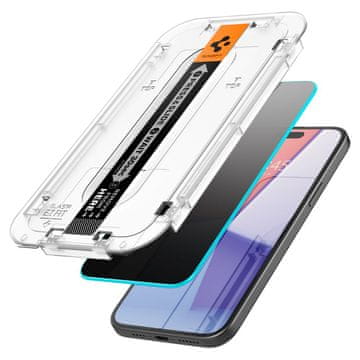 Spigen Spigen Kaljeno Staklo Glas.tr Ez Fit Za Iphone 15 Pro Zaštita Od Ogrebotina