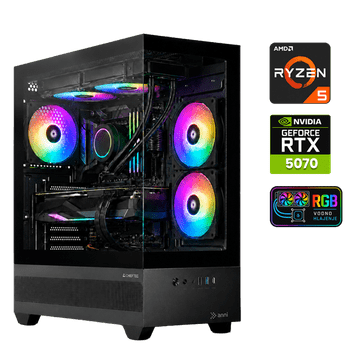 Anni Gamer Extreme računalo, AMD Ryzen 5 9600X, 32GB, SSD2TB, RTX 5070, FreeDOS