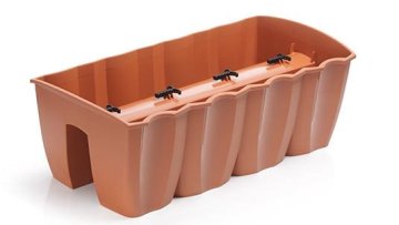 Prosperplast CROWN balkonska kutija, saksija od terakote, , 60 cm