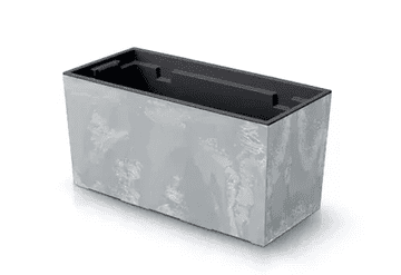 Prosperplast Urbicase Beton Effect betonska saksija za cvijeće VISEĆA 40cm DUC400EW