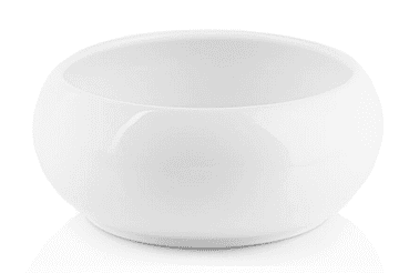 Polnix Keramička posuda za cvijeće BIJELA 14cm