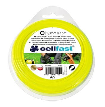 Cellfast Oštrica za rezanje, okrugla struna 1,3 mm x 15 m