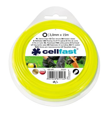 Cellfast Oštrica za rezanje, 3 mm x 15 m kvadratna linija