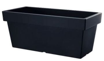 Prosperplast Lofly Case DLOFC saksija za cvijeće 60 cm antracit boja TERASA BOX