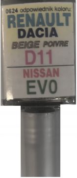 RENAULT DACIA D11 BEŽ BOJA NISSAN EV0 POPRAVAK BOJE ZA OGREBOTINE 10 ML ARA