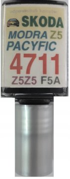 SKODA LF5A Z5Z5 MODRA PACYFIC CAR PAINT Scratch Contact 10 ML ARA