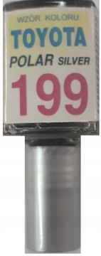 TOYOTA 199 POLAR SILVER AUTOLAKA ZA OGREBANE AUTOMOBILE 10 ML ARASYSTEM