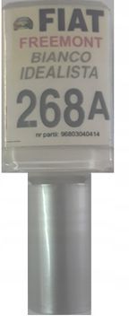 FIAT 268A 934C BIANCO IDEALISTA AUTOBOJA ZA OGREBOTINE KONTAKT 10ML ARA