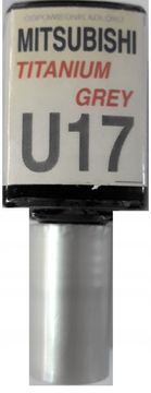 MITSUBISHI U17 TITANIUM SIVA AUTOLAKA ZA POPRAVAK OGREBOTINA 10 ML ARA