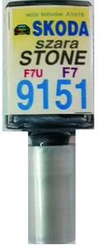 ŠKODA 9151 KAMEN SIVA AUTOBOJA ZA OGREBOTINE 10 ML ARASYSTEM