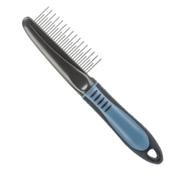 Trixie Combi-Comb, 22 cm, rotirajući češalj, dvostupanjski češalj za uklanjanje filca